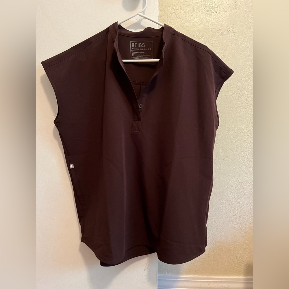 women's Espresso Rafaela™ - Oversized Scrub Top - S / Espresso